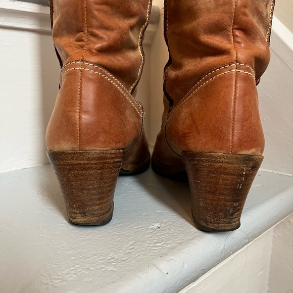 Coach Tan Heeled Boots - Picture 4 of 12